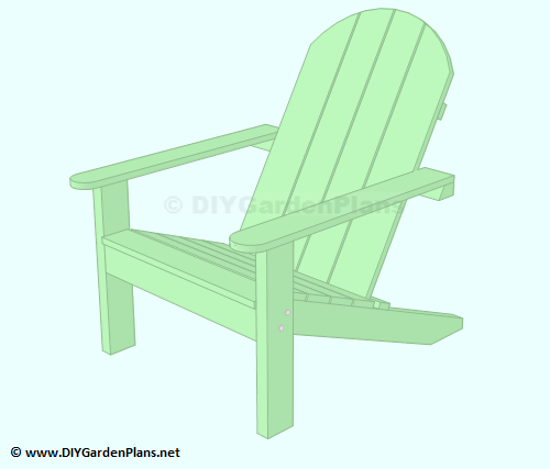Easy To Follow Plans For An Adirondack Chair