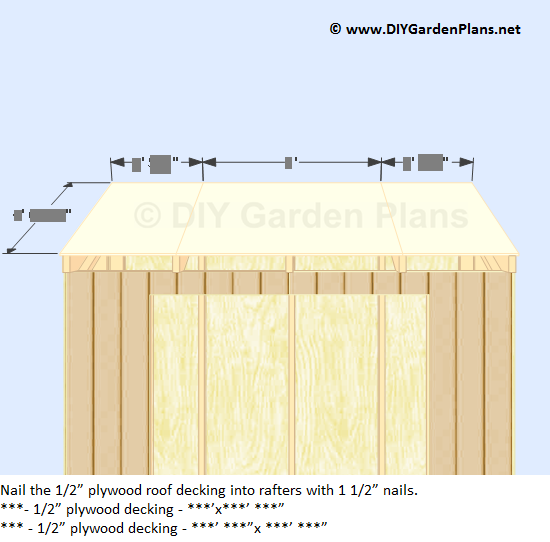 How To Install The Lean To Shed Sidewall Siding, Back Siding, Roof 
